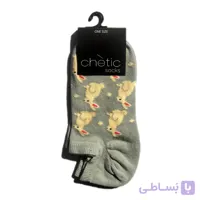 جوراب نخی ترک زنانه مچی طرح خرگوش