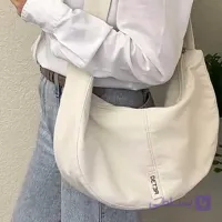کیف زنانه کتان هلالی