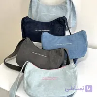 کیف زنانه کتان و جین لیدی