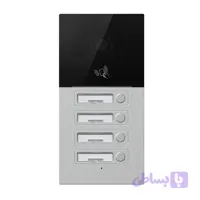 پنل آیفون تصویری و اینترکام فلزی چهار واحدی فونیکال مدل TC-X6DA-4K