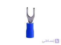 سرسیم دوشاخ روکش دار آبی مدل SV2-4 بسته 100 تایی
