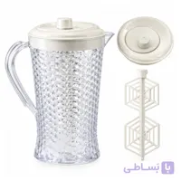 پارچ همزن دار با بدنه پولکی R91