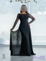 لباس مجلسی زنانه بلند مدل الیزابت