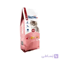 غذای خشک پرمیوم بچه‌گربه نوتری پلاس Nutri Plus Kitten Dry Food