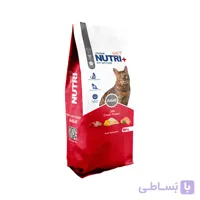 غذای خشک پرمیوم گربه بالغ نوتری پلاس Nutri Plus Adult Cat Dry Food