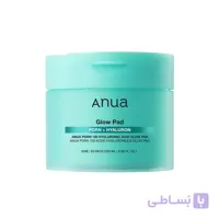 تونر پد ANUA درخشان کننده حاوی PDRN و هیالورون