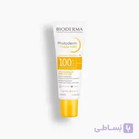 ضد آفتاب bioderma فلوئید بیرنگ مدل فتودرم فلوئید مکس SPF 100 حجم 40 میلی لیتر