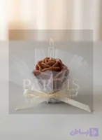 گیفت شمع گل رز بسته ۱۰ عددی برند پردیس