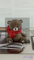مجسمه خرس پاییون دار بسته ۲ عددی برند پردیس