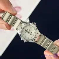 ساعت مچی زنانه بند استیل امگا