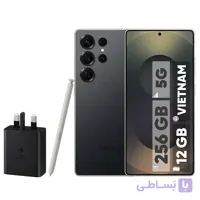 گوشی موبایل سامسونگ مدل Galaxy S25 Ultra ظرفیت 256 گیگابایت رم 12 گیگابایت – ویتنام همراه شارژر 45 وات سامسونگ