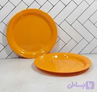 دیس برنج ملامین نارنجی ۴ نفره پردیس ماهان