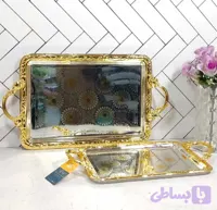 سینی استیل ریپل اوربیت ۲ تکه در ۱۶ طرح مختلف و زیبا