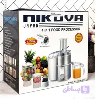 آبمیوه گیری ۴ کاره نیکوا مدل NKM-910 ۱۲۰۰ وات رنگ مشکی