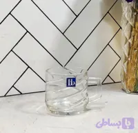 فنجان محک خطی بلور اچ بی قیمت هر دست (هر کارتن شامل ۹ دست) (عمده)