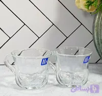 فنجان لانتانا بلور اچ بی قیمت هر دست (هر کارتن شامل ۹ دست) (عمده)