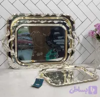 سینی استیل ریپل اوربیت ۳ تیکه مدل 1689LC3 استیل با کیفیت بسیار بالا
