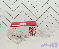 کاسه کوچک ماهی کادویی نوری تازه قیمت هر دست (هر کارتن شامل ۸ دست) (عمده)