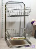 جا پیازی ۲ طبقه کروم ایرون مدل ۱۹۳