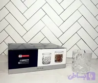 لیوان کارولین بلور اصفهان قیمت هر دست (هر کارتن شامل 6 دست) (عمده)