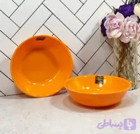 کاسه سالاد ملامین مارنجی پردیس ماهان (۱ عدد)