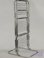 استند قابلمه دو طرفه کروم زومبا مدل zb-606