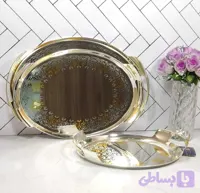 سینی استیل ریپل اوربیت ۳ تکه در ۹ طرح مختلف و زیبا