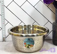 آبکش گرد استیل نگیر سنگین زومبا L5249
