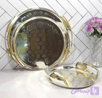 سینی استیل ریپل اوربیت ۳ تیکه مدل 1339N3 استیل با کیفیت بسیار بالا