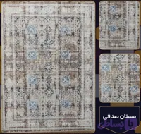 فرش 1200 شانه مستان صدفی تراکم 3600 فرش عالی مقام