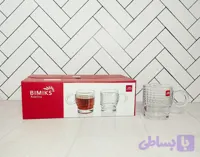 لیوان دسته دار آدلینا کادویی بیمیکس قیمت هر دست (هر کارتن شامل ۶ دست) (عمده)