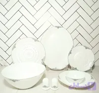 سرویس آرکوپال ۲۸ پارچه مرسانا طوسی پارس اپال کد ۶۳۵