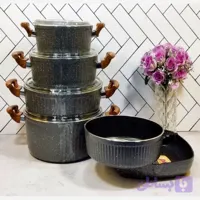 سرویس قابلمه گرانیتی السا طوسی EVIZ اویز 10 پارچه