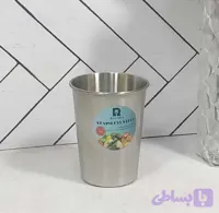 لیوان آب استیل ۴۰۰ میل زومبا مدل K0331 (حد اقل سفارش ۵ عدد)