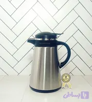 فلاسک ۱ لیتری سام ست مدل AURA استیل دوجداره