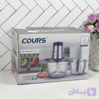 خردکن دو کاسه ۳ لیتری کورس مدل CFC1687BB ۶۰۰ وات