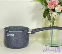 شیرجوش گرانیتی لاوان مدل تیتان طوسی تک دسته