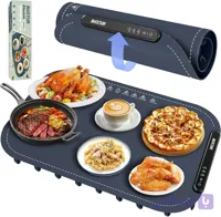 AUXTUR Electric Warming Tray – سینی گرمایشی سیلیکونی قابل حمل با ۳ سطح دما