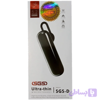 هندزفری بی‌سیم (تک گوش) اس جی اس SGS-D (گارانتی آسو سرویس)