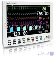 مانیتور علائم حیاتی مانیتورینگ پزشکی صایران مدل آراد arad p10 آکبند با یک سال گارانتی زیر قیمت شرکت