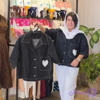 کت جین گرم بالا 3830