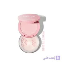 پودر فیکس دو طبقه صورتی شیگلم مدل بابِل گام حجم 7گرم