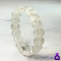 دستبند کوارتز شفاف طبیعی تراش فست کد 167