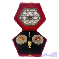 پک هدیه زربرج مدل شش ضلعی