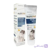 خمیر دندان گربه یوروپت طعم پنیر وزن 100 گرم