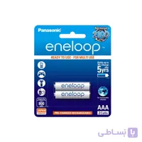 باتری نیم قلمی Panasonic eneloop AAA 1.2V