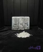 شمش نقره 250 گرمی عیار 999.9
