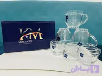 فنجان مورا طرح دار کوتاه دسته دار