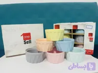 پیاله سرامیکی رنگی