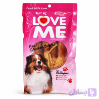 تشویقی سگ Be-Finnng مدل Love Me | حاوی مرغ واقعی و کلاژن
